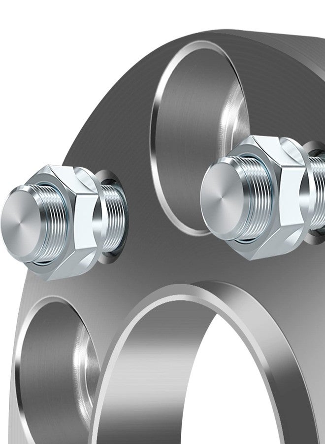 OCPTY 5x4.5 to 5x4.5 Wheel Spacers 1inch (25mm) Spacers 5x114.3 64.1mm Hub Bore 12x1.5 Thread Hubcentric Wheel Spacers Adapters fit for 2015-2017 for TLX 2006-2015 for Civic (2PCS) - Image 5